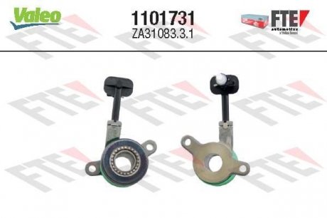 Підшипник вичавний dacia, renault duster, logan, kangoo, lagoona, megane "1,2-1,6 "01>> Valeo ="1101731" (фото 1)