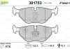 Гальмівні колодки дискові bmw, mg, rover, saab 3, z1, z4, zt, 75, 9-5 "1,6-4,6 "r "88-09 Valeo ="301753" (фото 1)