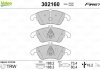 Гальмівні колодки дискові mercedes c-class, cls, e-class, slc, slk "1,6-5,5 "f "07>> Valeo ="302160" (фото 2)