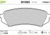 Гальмівні колодки дискові lexus, toyota lx470, landcruiser100 "4,2-4,7 "r "98-08 Valeo ="301865" (фото 1)