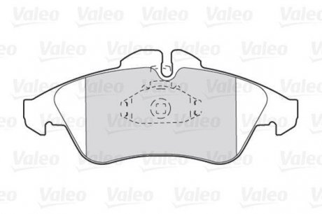 Колодки тормозные Valeo ="301044" (фото 1)