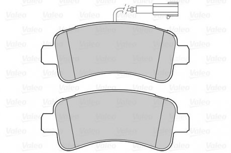 Гальмівні колодки дискові citroen, fiat, peugeot boxer, ducato, jumper "r "06>> Valeo ="302268" (фото 1)