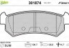 Гальмівні колодки дискові chevrolet, daewoo lacetti, nubira "1,4-1,8 "r "04>> Valeo ="301874" (фото 2)