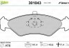 Гальмівні колодки дискові ford, mazda fiesta, escort, 121 "1,0-1,8 "f "89-08 Valeo ="301043" (фото 1)