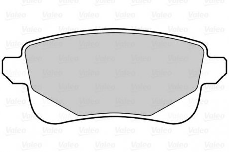 Гальмівні колодки дискові RENAULT Grand Scenic/Scenic "1,2-2,0 "R "09>> Valeo ="302232" (фото 1)