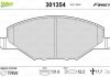 Гальмівні колодки дискові skoda, vw fabia, rapid, polo "1,2-1,6 "f "07>> Valeo ="301354" (фото 1)
