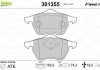 Гальмівні колодки дискові vag a4, cabriolet, passat "1,6-2,8 "f "82-01 Valeo ="301355" (фото 1)