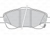 Гальмівні колодки дискові TOYOTA Avensis/Corolla "1,6-2,4 "F "03-09 Valeo ="301665" (фото 2)