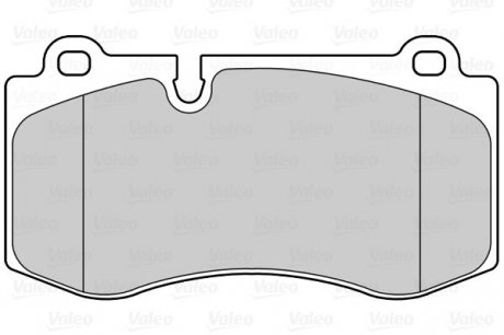 Гальмівні колодки дискові mercedes cls, e-class, s-class, sl "f "05-13 Valeo ="302283" (фото 1)