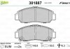 Гальмівні колодки дискові HONDA Civic/FR-V/Stream "1,7-2,2 "F "01>> Valeo ="301887" (фото 1)