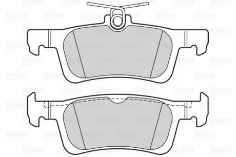 Гальмівні колодки дискові citroen, peugeot 308, c4 "1,2-2,0 "r "09>> Valeo ="302161" (фото 1)