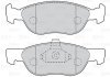 Гальмівні колодки дискові fiat punto, punto van "1,3-1,9 "f "99-09 Valeo ="302104" (фото 1)