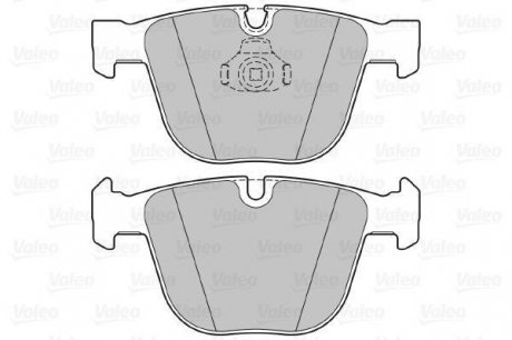 Гальмівні колодки дискові bmw 1, 3, 5, 6, 7, x5, x6 "3,0-6,0 "r "01>> Valeo ="301820" (фото 1)