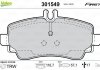 Гальмівні колодки дискові MERCEDES A-Class "1,4-2,1 "F "97-04 Valeo ="301549" (фото 2)