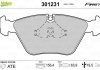 Гальмівні колодки дискові bmw 3, 5, 7, z3, z4 "1,8-5,0 "f "86-09 Valeo ="301231" (фото 1)