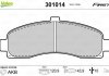 Гальмівні колодки дискові NISSAN Micra II "1,0-1,5 "F "92-02 Valeo ="301014" (фото 1)