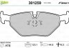 Гальмівні колодки дискові BMW 3/5/7/Z3 "1,8-5,0 "R "86-03 Valeo ="301259" (фото 1)