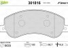 Гальмівні колодки дискові FORD Transit "2,2-3,2 "F "06-14 Valeo ="301816" (фото 1)