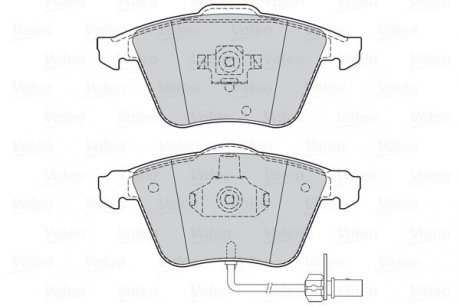 Гальмівні колодки дискові audi a6 "2,7 "f "00-05 Valeo ="302056" (фото 1)