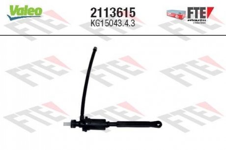 Цилиндр сцепление головний nissan, opel, renault Valeo ="2113615" (фото 1)
