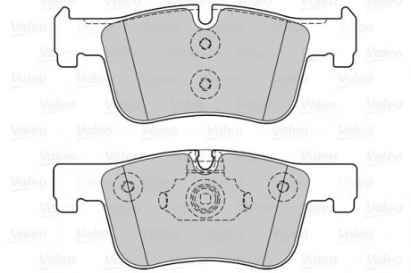 Гальмівні колодки дискові bmw 1, 3, 4 "f "11>> Valeo ="302269" (фото 1)