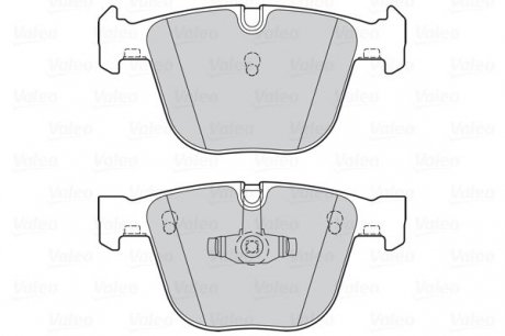 Гальмівні колодки дискові bmw 5, 7 "r "08-17 Valeo ="302290" (фото 1)