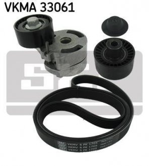 Поликлиновой ременный комплект SKF VKMA 33061 (фото 1)