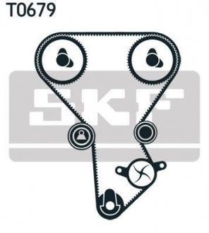 Комплект ремня грм SKF VKMA 95677 (фото 1)