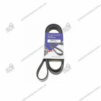 Ремінь генератора (поліклиновий) HUTCHINSON 1666 K 7
