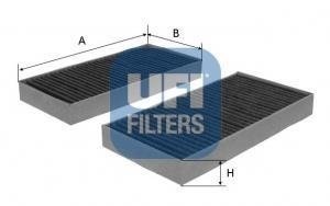 Фільтр, повітря у внутрішній простір UFI 54.104.00 (фото 1)