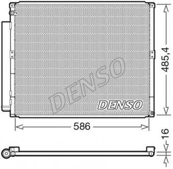 Радиатор кондиціонера toyota Denso DCN50113 (фото 1)