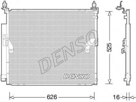 Радиатор кондиціонера toyota Denso DCN50034 (фото 1)