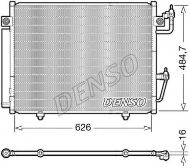 Радиатор кондиціонера Denso DCN45009 (фото 1)