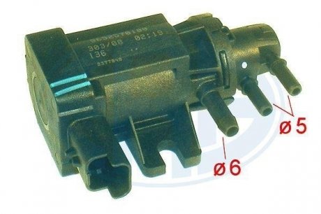 Клапан преобразователя давления турбокомпрессора ERA 555161 (фото 1)
