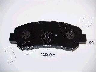 Комплект тормозных колодок, дисковый тормоз JAPKO 50123 (фото 1)