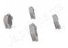 Jeep тормозные колодки dodge nitro,cherokee 07- JAPANPARTS PP-901AF (фото 1)