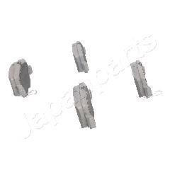 Jeep тормозные колодки dodge nitro,cherokee 07- JAPANPARTS PP-901AF (фото 1)