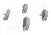 Jeep тормозные колодки dodge nitro,cherokee 07- JAPANPARTS PP-901AF (фото 4)