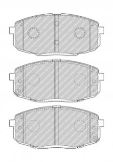 Гальмівні колодки, дискові Ferodo FDB5038