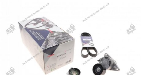 Комплект ременя генератора HUTCHINSON KHV 243