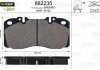 Колодки гальмівні, WVA29122; 175x79, 5x22, без датчика зносу Valeo 882235 (фото 1)