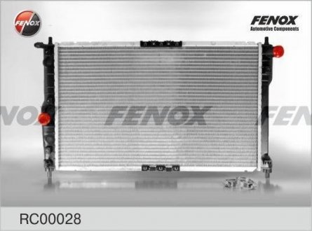 Радіатор, охлаждение двигателя FENOX RC00028 (фото 1)