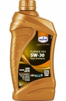 1л Fluence DXS 5W-30 Масло синт. API SM/CF, ACEA C3 A3/B4, GM Dexos 2, VW502.00/505.00/505.01, MB229.31/229.51, BMW LL-01/LL-04, Ford M2C-917A, GM-LL-A-025/B-025 Eurol 012395 (фото 1)