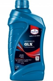 1л antifreeze glx concentrate антифриз красный (-80°) Eurol 005762 (фото 1)