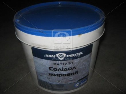 Смазка солідол-ж гост екстра ксм-протек (ведро 4,5 кг) Protec 410688 (фото 1)