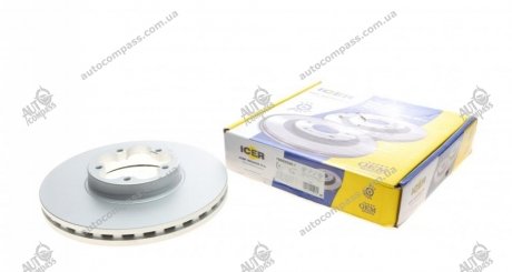 Диск тормозной ICER 78BD6548-1 (фото 1)