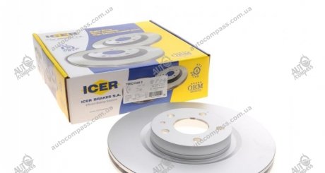 Диск тормозной ICER 78BD1548-2 (фото 1)