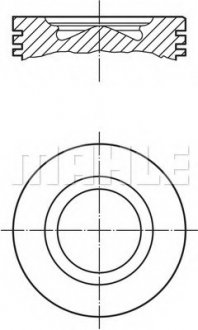 Поршень двигуна Mahle 007 PI 00106 001 (фото 1)