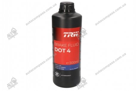 Тормозная жидкость DOT4 0.5L TRW PFB450SE (фото 1)