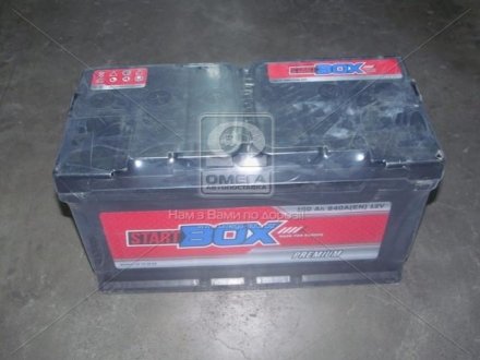 Акумулятор 100Ah-12v Premium (352x175x190),L,EN840 !КАТ. -10% StartBOX 52371101287 (фото 1)